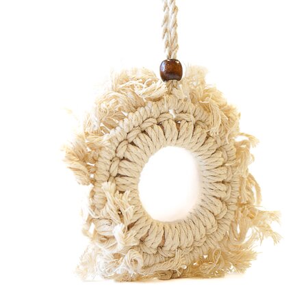 Round Macrame Ornament