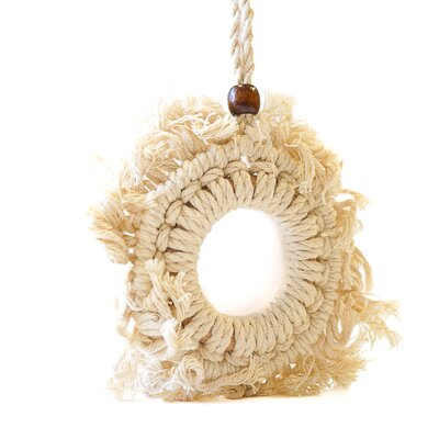 Round Macrame Ornament