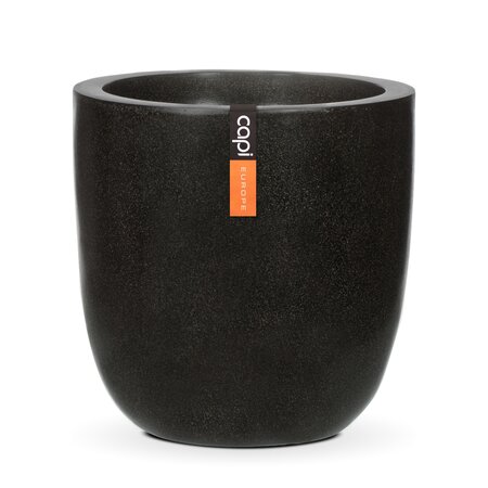 CAPI Luxe Egg Planter Black