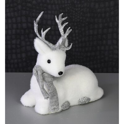 Sitting Deer w/ Scarf