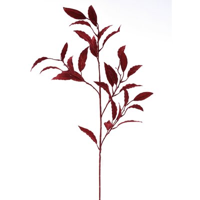 Dark Red Leaf Spray