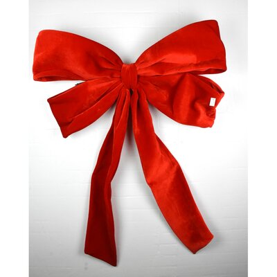 Velvet Red Bow