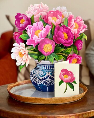 Peony Paradise Card