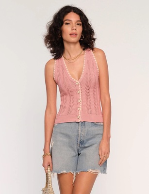 Blush Bethany Knit Vest