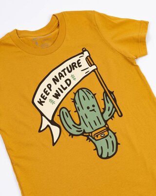 Yellow Happy Camper Toddler Tee