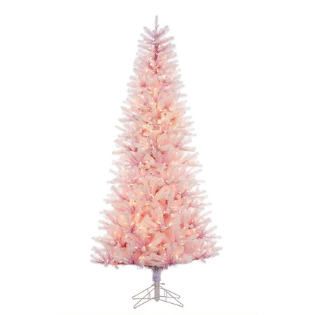 Pink Snowflake Pine Tree - image 1